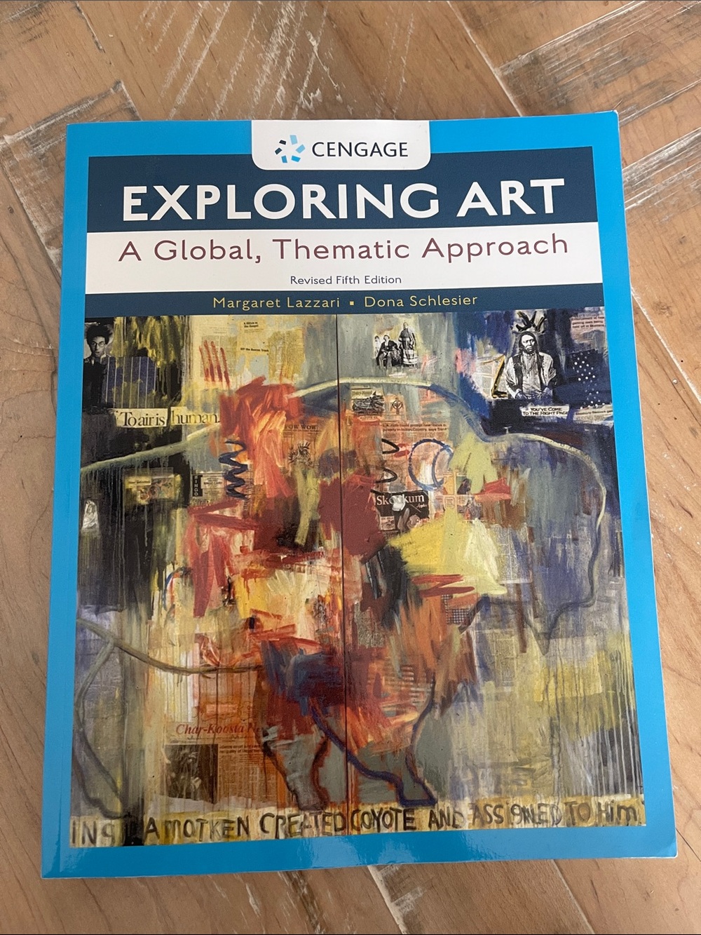 Exploring Art Paperback Textbook - Blue Cover